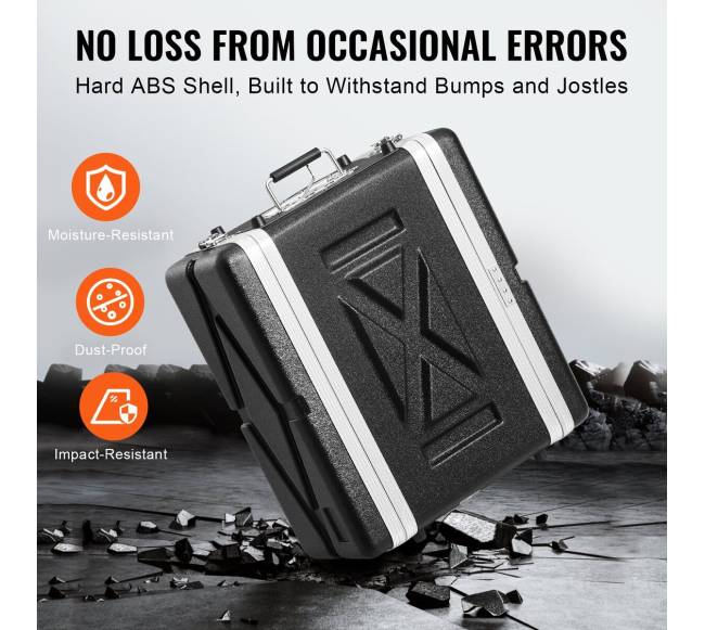 4U serverio spintelė su ABS rankena3