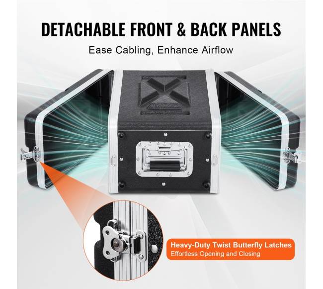 4U serverio spintelė su ABS rankena4