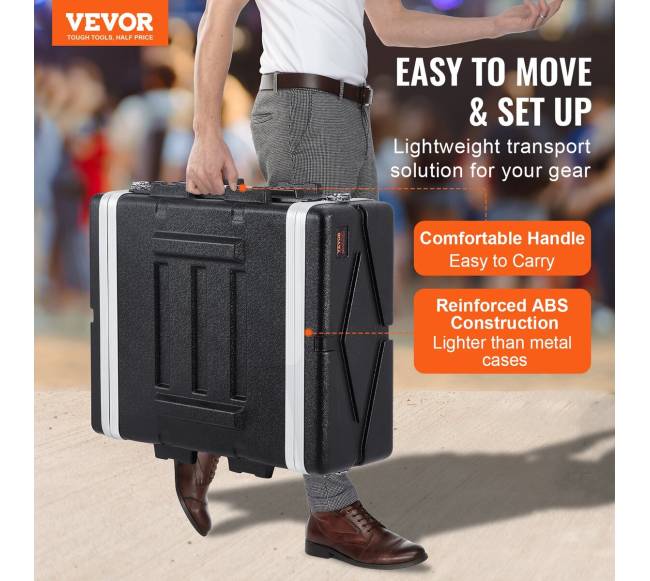 4U serverio spinta 19 cm gylio su ABS rankena2