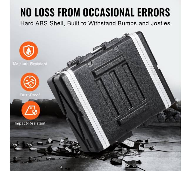 4U serverio spinta 19 cm gylio su ABS rankena3