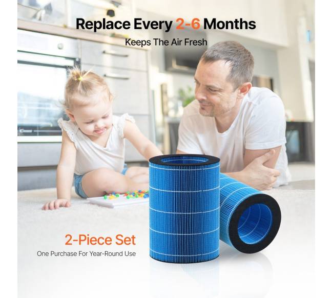 Garų drėkintuvo filtro pakeitimo rinkinys 5L modeliui5