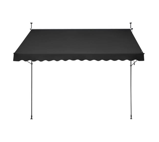 Reguliuojama markizė terasai su rankena9