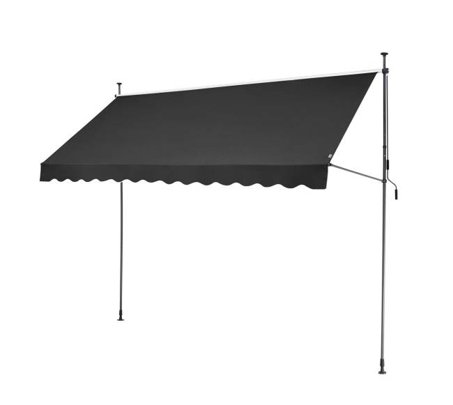 Reguliuojama markizė terasai su rankena10