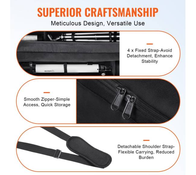 Daugiafunkcinis teleskopo krepšys 1040 mm5