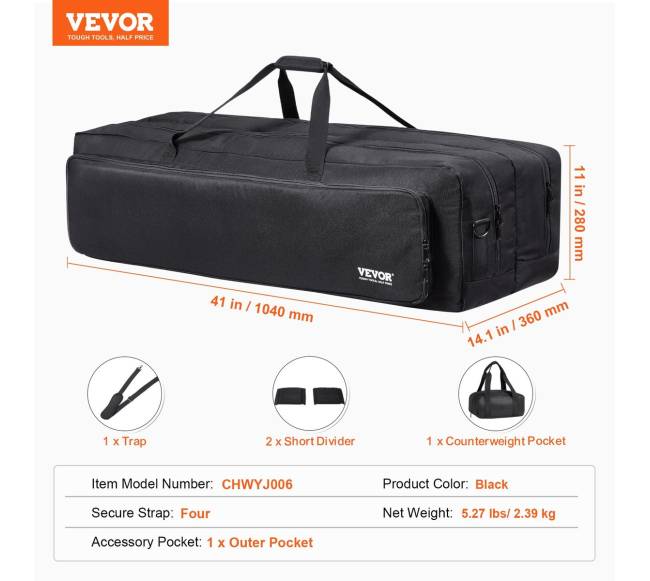 Daugiafunkcinis teleskopo krepšys 1040 mm6