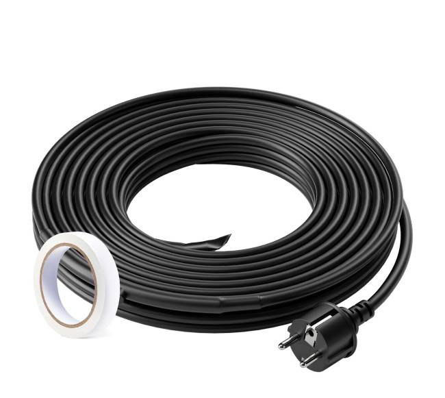 Savaime reguliuojamas vamzdžių šildymo kabelis 1.83 m su termostatu8