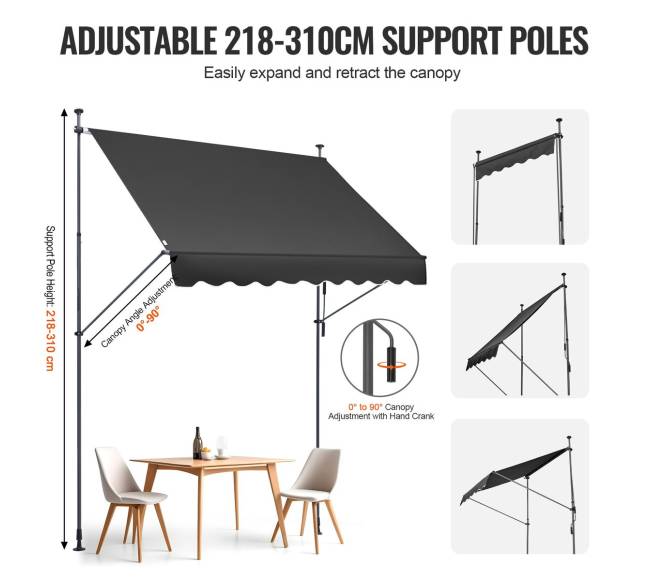 98x47" reguliuojama terasa su rankena3