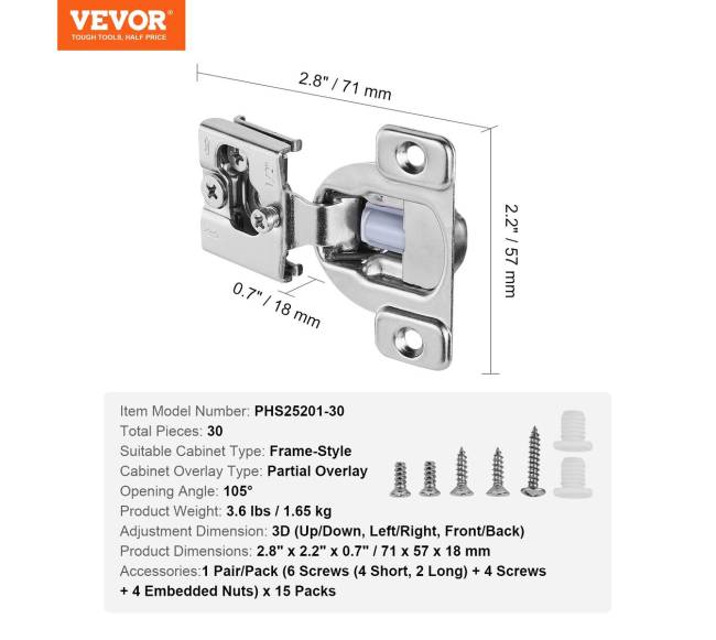 Spintelių durelių lankstai su švelniu uždarymu6