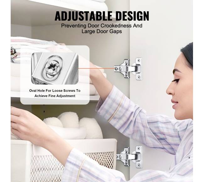 Spintelių durų lankstai, 60 vnt, su švelniu uždarymu3