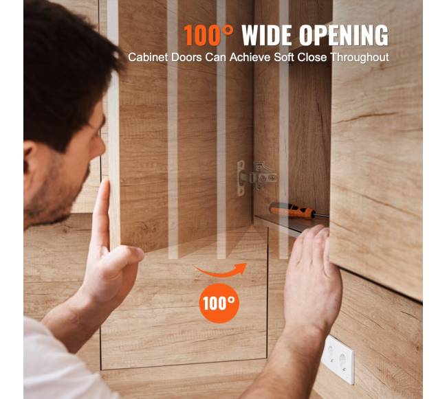 Spintelių durų lankstai, 60 vnt, su švelniu uždarymu4