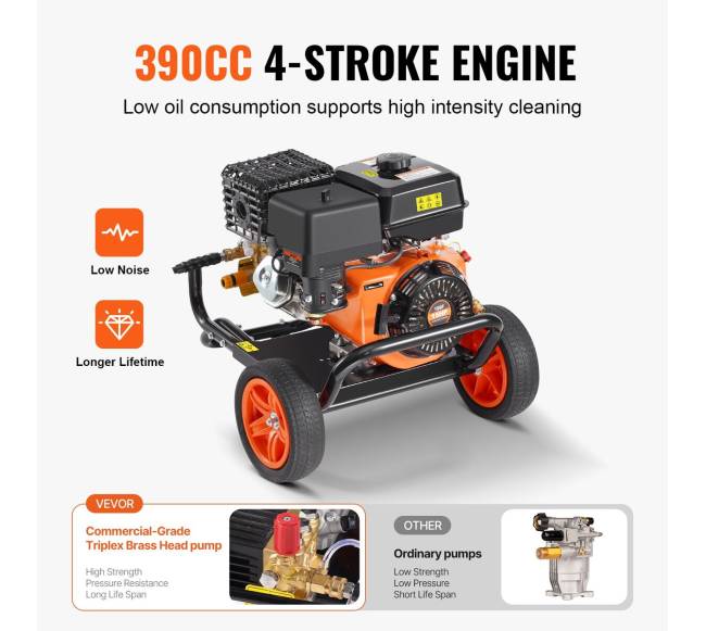 Aukšto slėgio plovyklė automobiliams 4400 PSI2