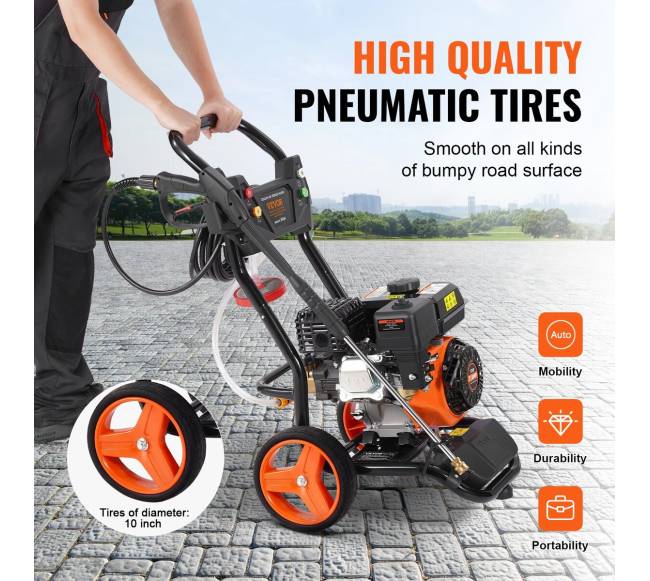 Aukšto slėgio plovimo įrenginys automobiliams 3950 PSI4