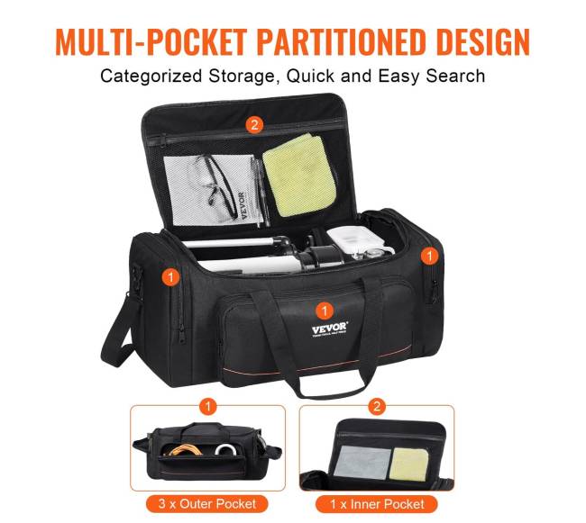 560 mm teleskopo dėklas su smūgiavimu3