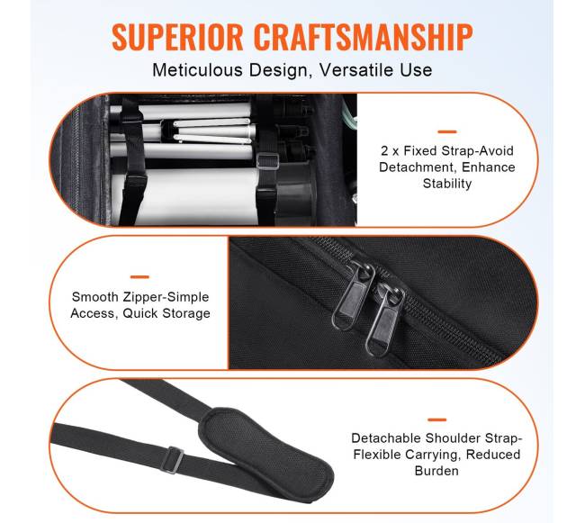 560 mm teleskopo dėklas su smūgiavimu5