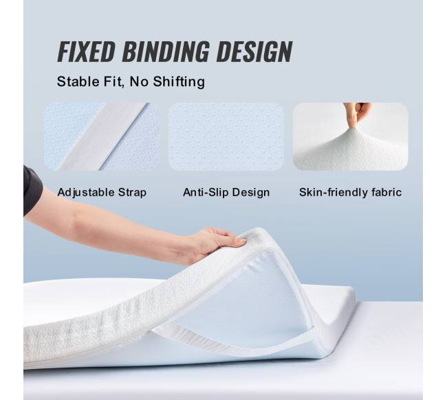 Čiužinio viršus iš atminties putplasčio 76 mm aukščio5