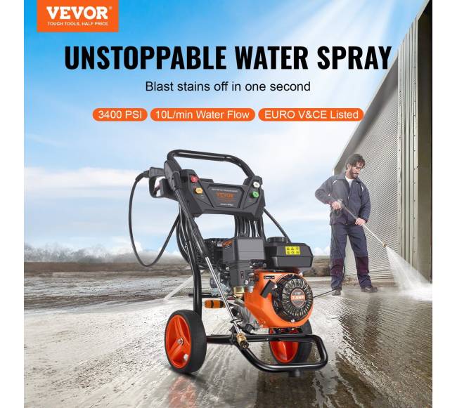 Automobilinis aukšto slėgio ploviklis 234 bar 10 lmin1