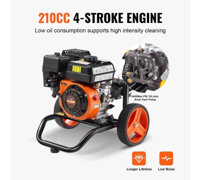 Automobilinis aukšto slėgio ploviklis 234 bar 10 lmin2