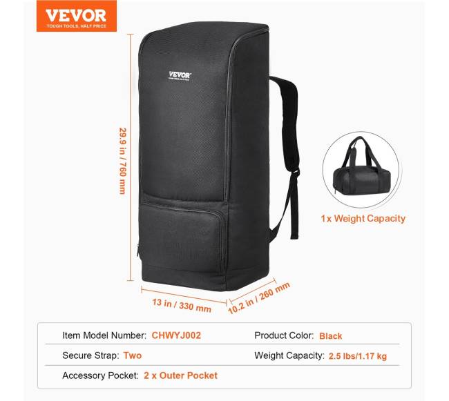 Teleskopo dėklas 760 mm smūgiams atsparus6