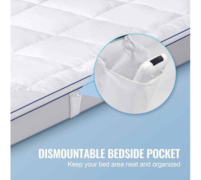 Čiužinio užvalkalas su nuimamais pluoštais3