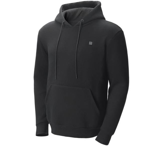 Šildomas džemperis su baterija unisex juodas8