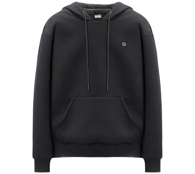 Šildomas džemperis su baterija unisex juodas10