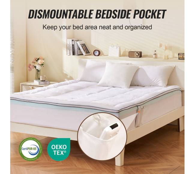 Čiužinio užvalkalas iš atminties putų 10 cm3