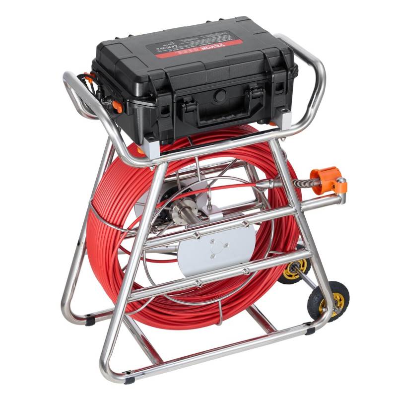 Nuotekų kamera su 10,1 colio lietimui jautriu ekranu0