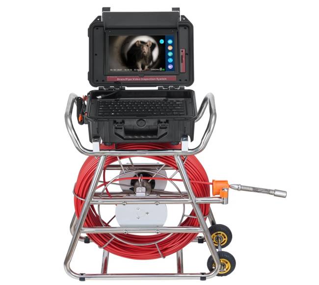 Nuotekų kamera su 10,1 colio lietimui jautriu ekranu9