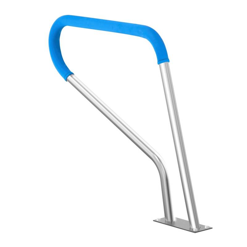 bazinė turėklai iš nerūdijančio plieno su pagrindo plokšte0