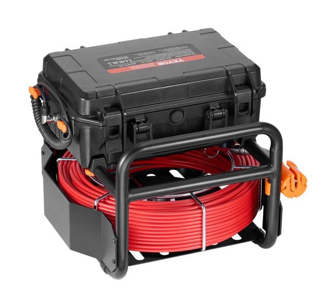 Savitakės kanalizacijos kamera su 10,1 colio ekranu9