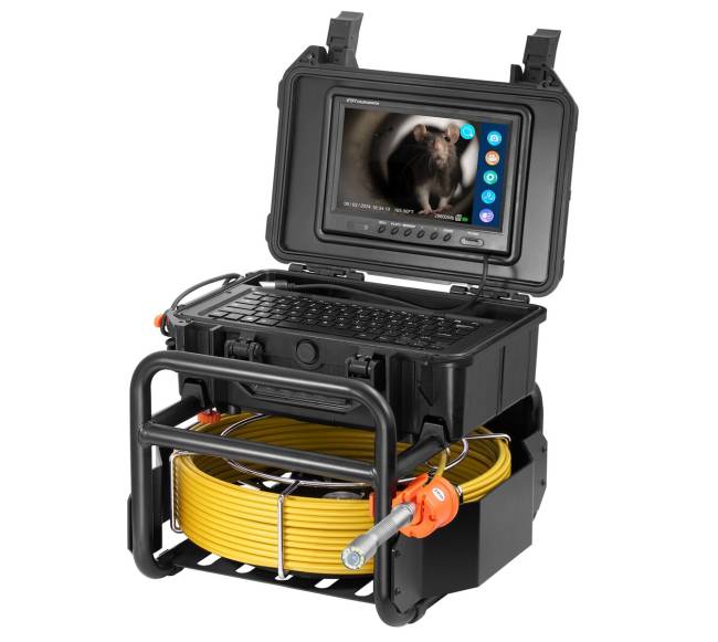 70 m kanalizacijos kamera su siųstuvu0