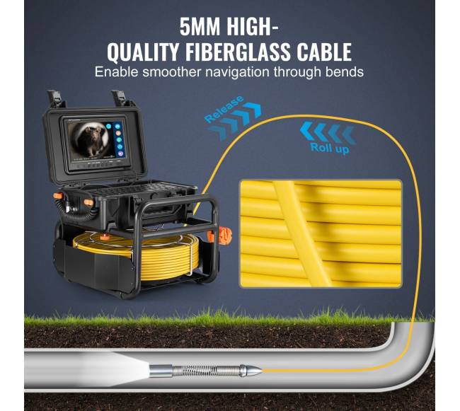 70 m kanalizacijos kamera su siųstuvu5