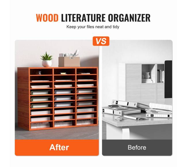 Medinė dokumentų dėžė su 27 skyreliais1