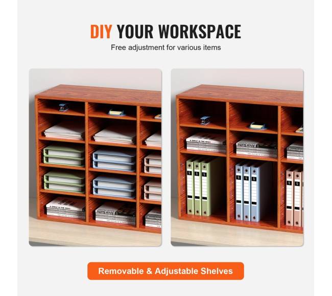 Medinė dokumentų dėžė su 27 skyreliais4