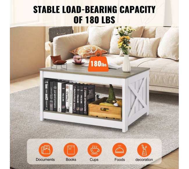 kavos staliukas su atvira saugojimui niša4