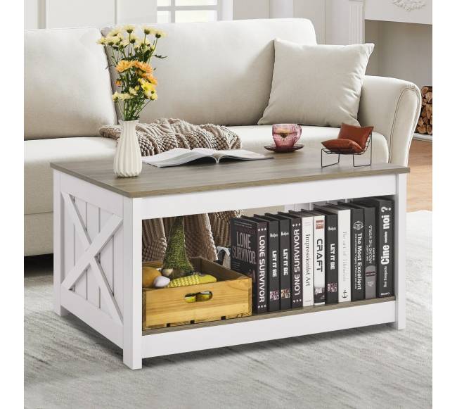 kavos staliukas su atvira saugojimui niša7