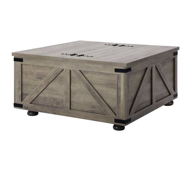 36 colių kaimiškas kavos staliukas su laikymo vieta9