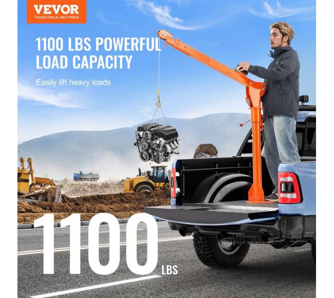 Elektrinis sunkvežimio kranas 360 499 kg keliamas1