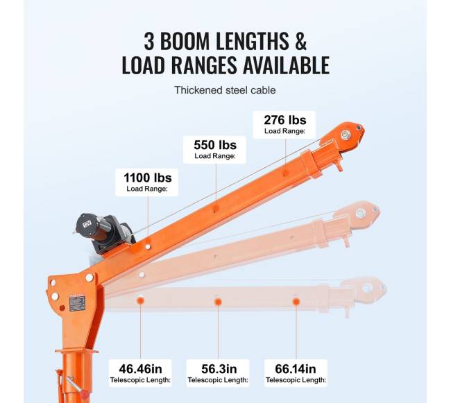 Elektrinis sunkvežimio kranas 360 499 kg keliamas5