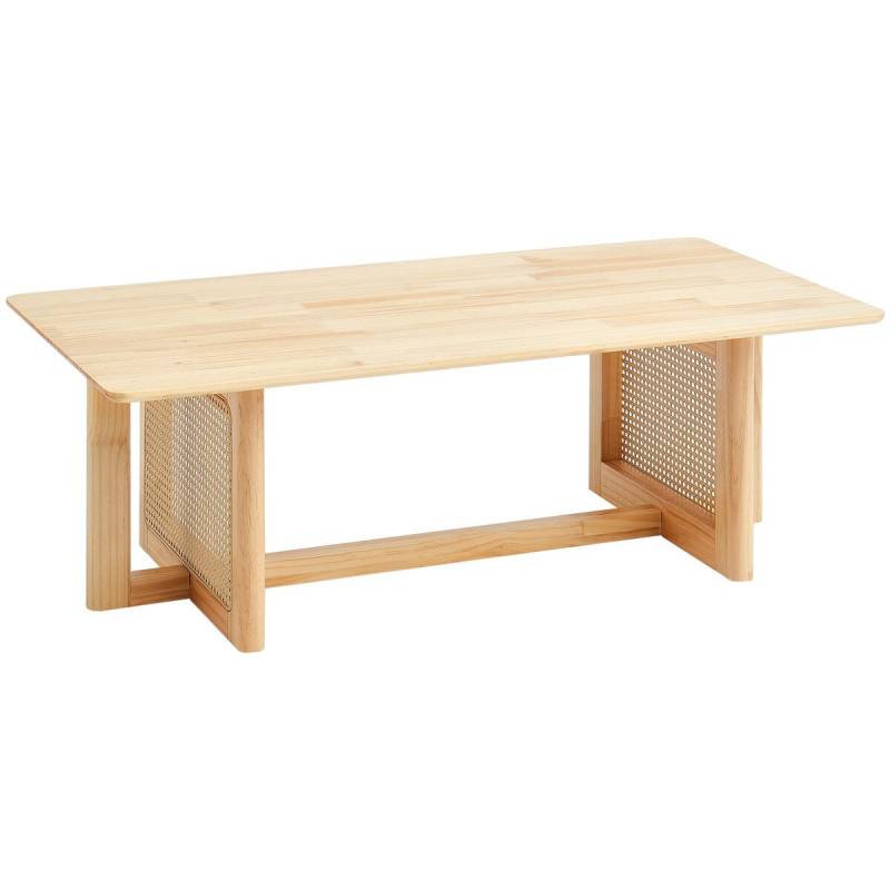 Rataninis stačiakampis kavos staliukas0