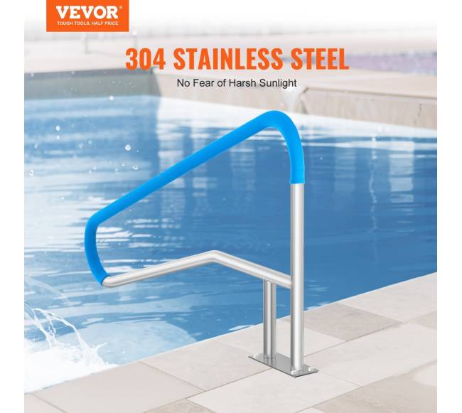 Baseinė turėklas iš nerūdijančio plieno1