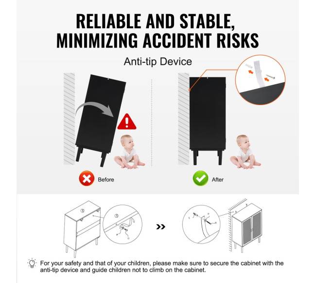 Rataninė spintelė su reguliuojamomis lentynomis4