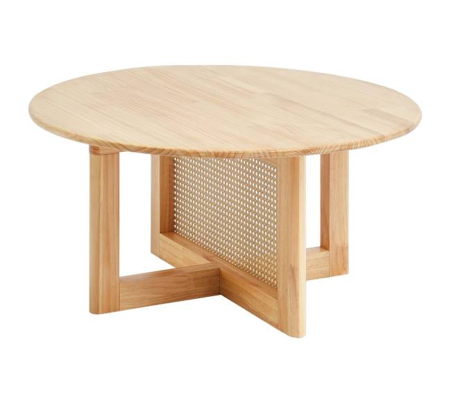 Apvalus rataninis kavos staliukas svetainei0