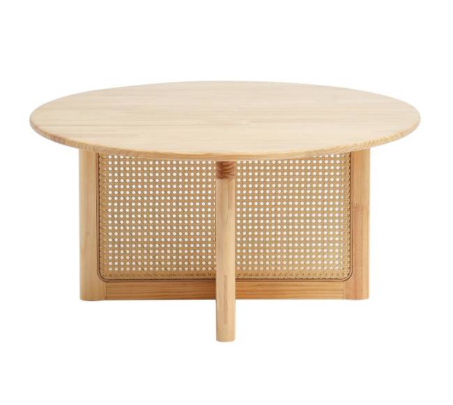 Apvalus rataninis kavos staliukas svetainei9