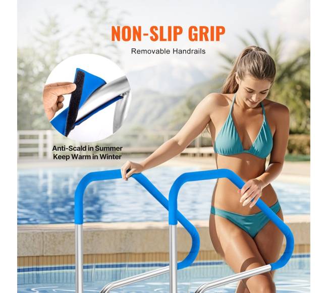 Nerūdijančio plieno laiptinė turėklė3