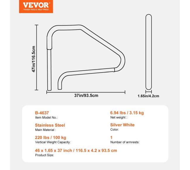 Nerūdijančio plieno laiptinė turėklė6