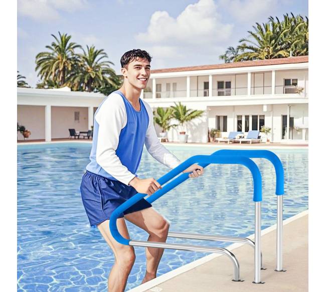 Nerūdijančio plieno laiptinė turėklė7