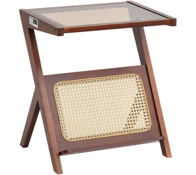 Z formos rataninis kavos staliukas0