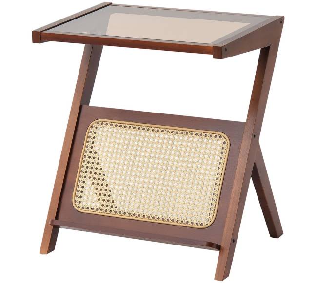 Z formos rataninis kavos staliukas8