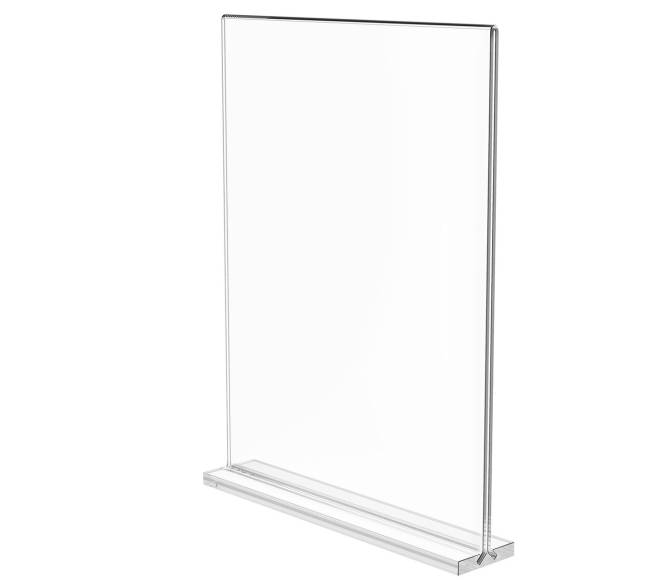 Akrilo lentynėlė 6 vnt. 21.5 x 28 cm dvišaliai stendai9